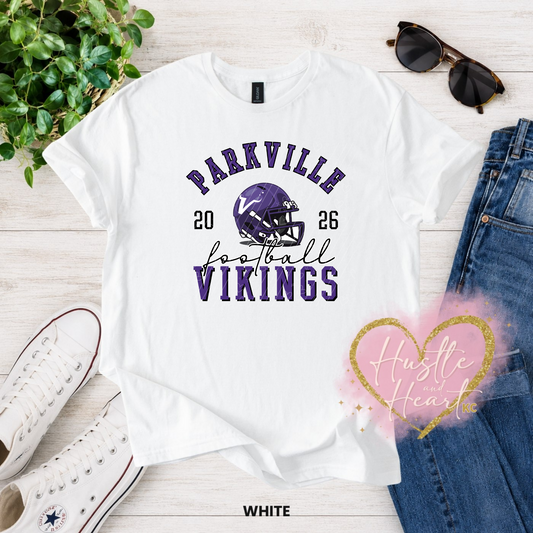 Arched Parkville Vikings Est.