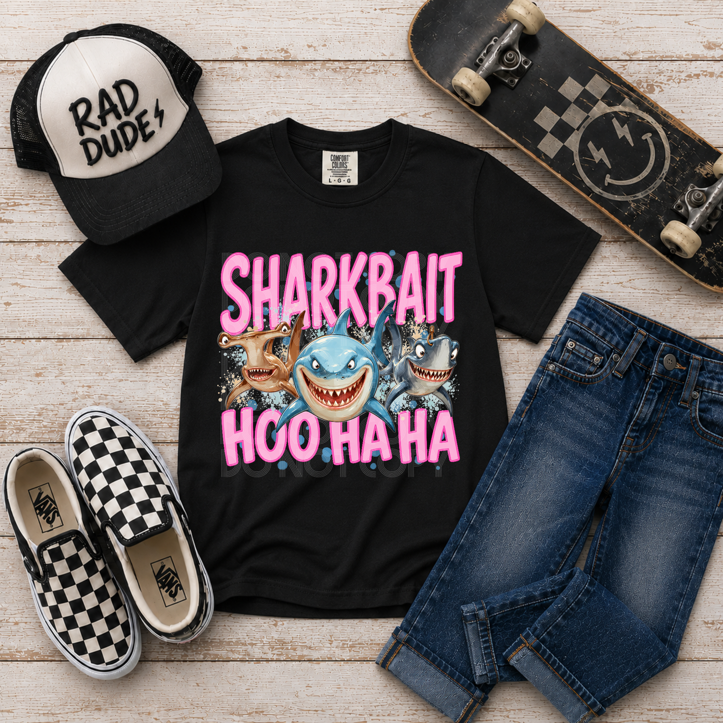 Shark Bail Hoo Ha Ha - Pink Youth