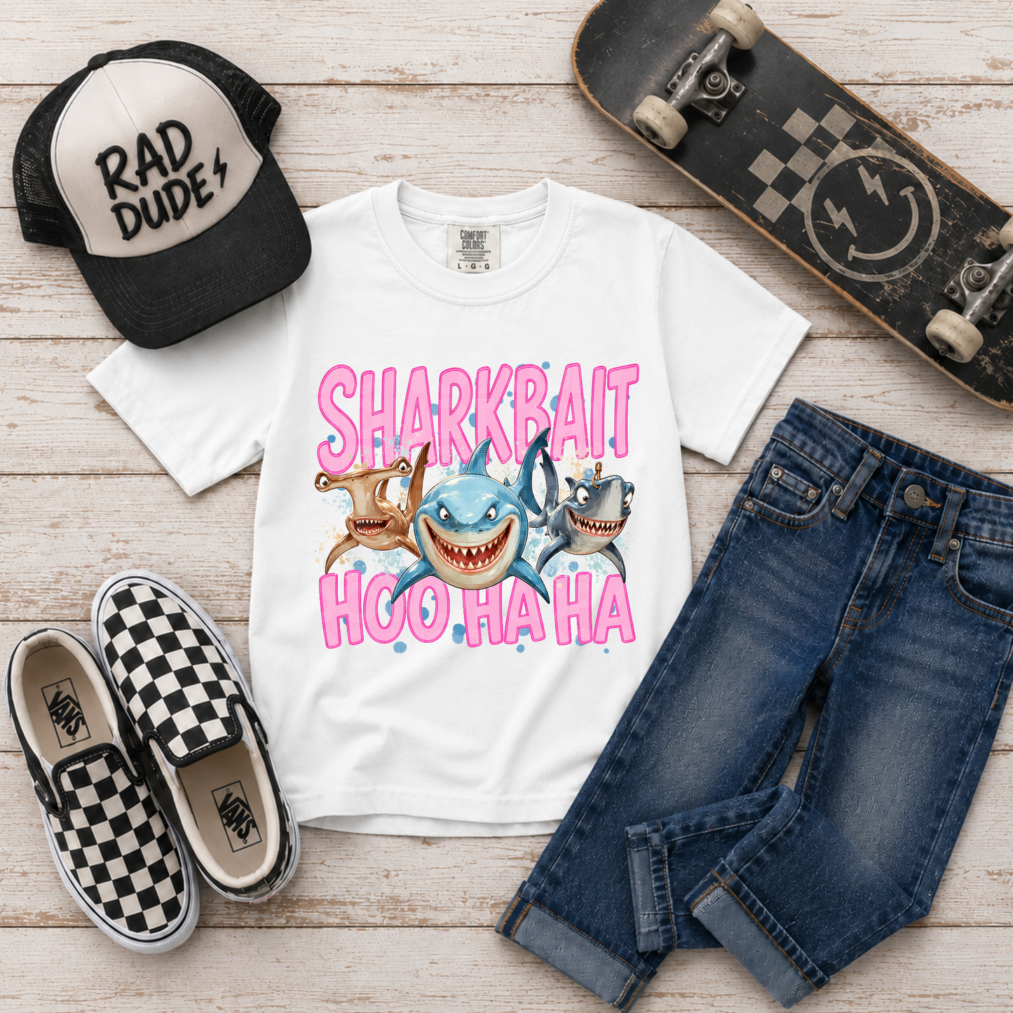 Shark Bail Hoo Ha Ha - Pink Youth