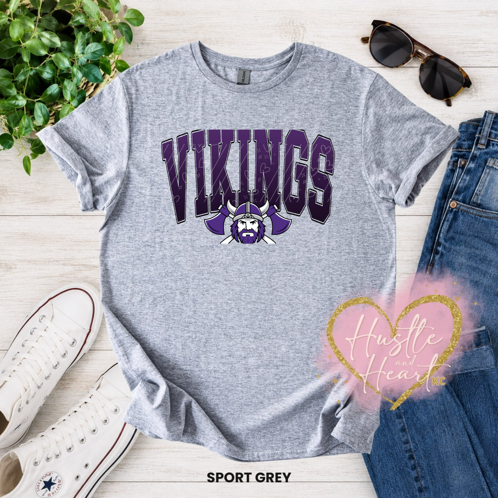 Varsity Vikings Ombre Arch