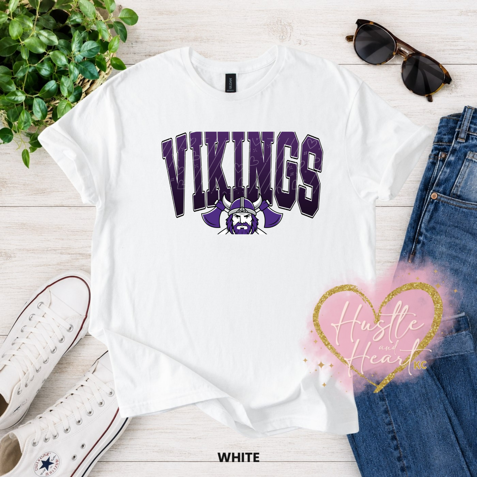 Varsity Vikings Ombre Arch